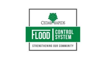 Cedar River Flood Control System logo - Strengthening Our Community